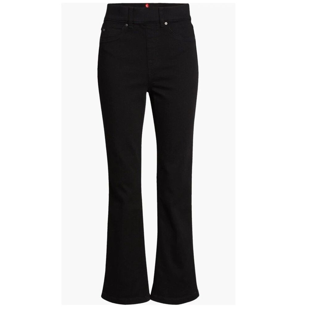 SPANX SPANXshape™ Original EveryWear Kick Flare Jeans in Clean Black Sz L - Picture 5 of 15